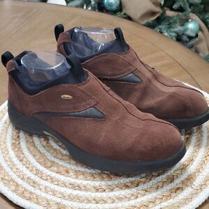Etonic Dri Lite 200 Mens Brown Suede Golf Shoes, Size 8.5